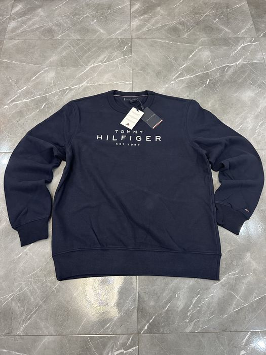 Bluza Tommy Hilfiger originala Bleumarin