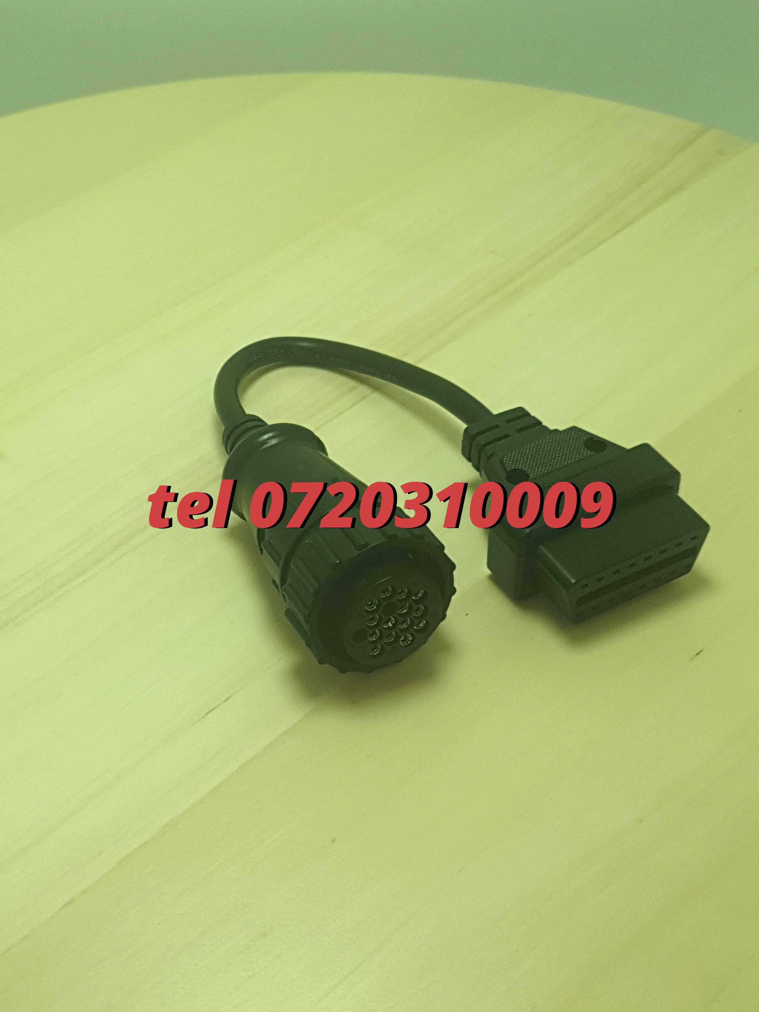 Cablu Adaptor Camion Scania 16 Pin La Obd2 16 Pin