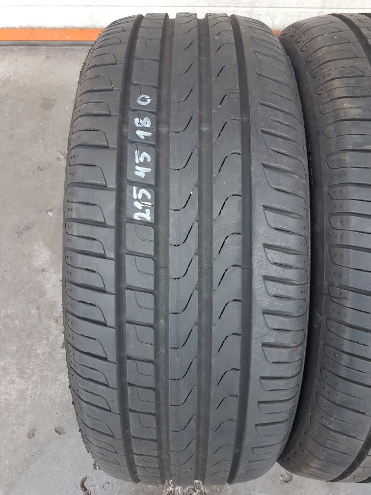 Летни гуми 4 броя PIRELLI Cinturato P7 215 45 R18 дот 4417