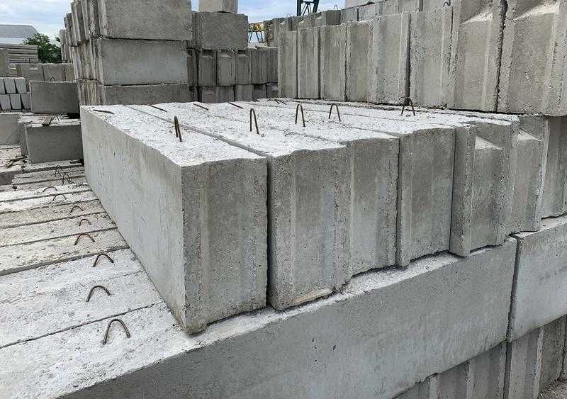 Фундаментные бетонные блоки Европейского (высшего) качество