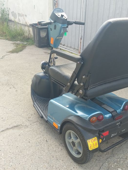 Scuter electric în stare de funcționare