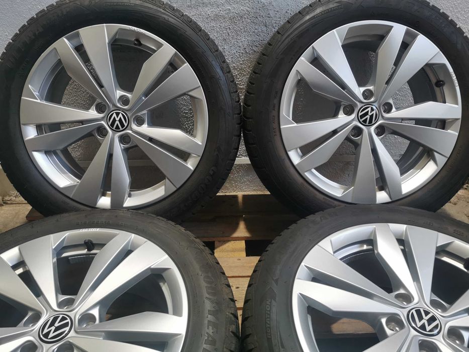 Jante Originale Vw Passat / Tiguan / ID3  R 18 cu anvelope de iarna