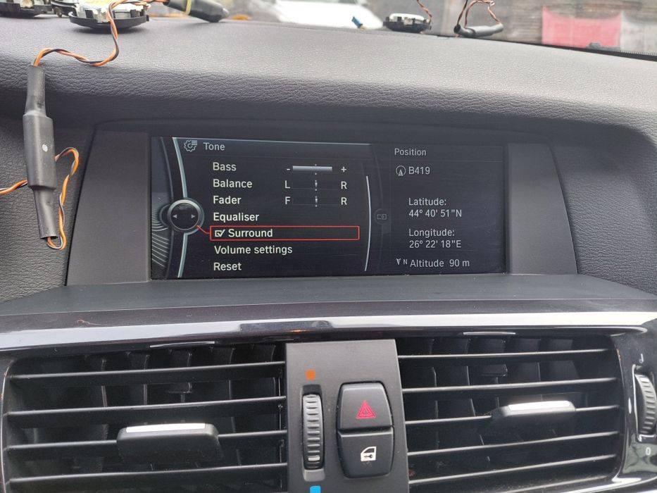 Harman kardon logic 7 bmw x3 f25