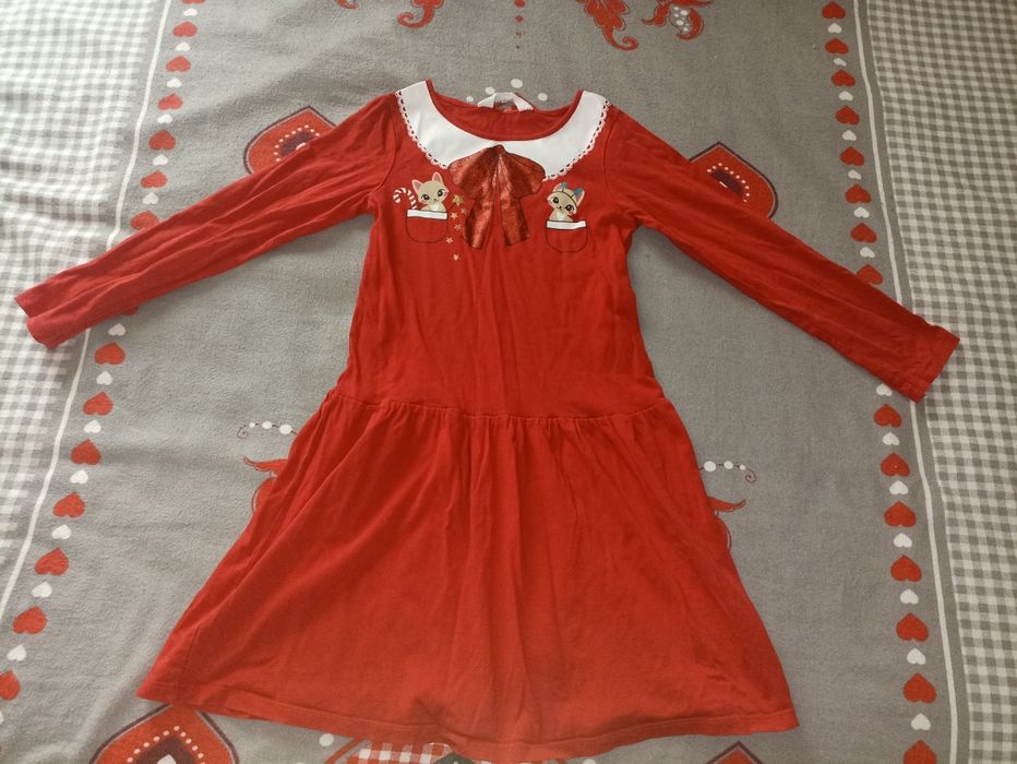 Детска коледна рокля HM