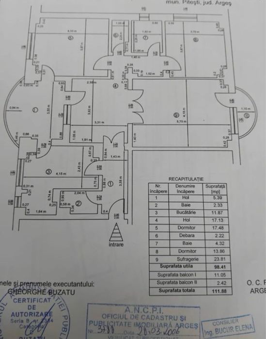 Apartament 3 camere Craiovei