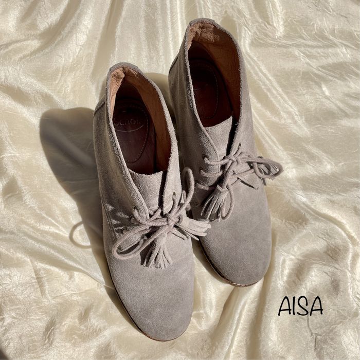 Ghete piele intoarsa nabuc, 38, Scholl, platforma
