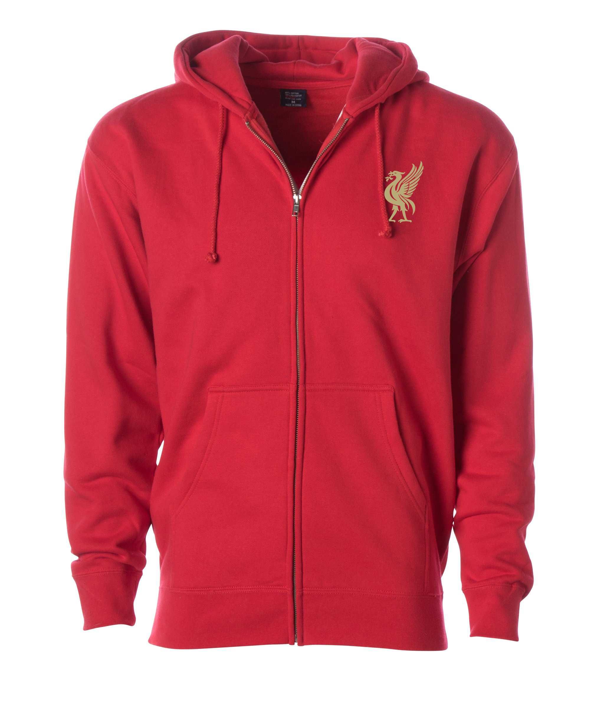 Суичър с цип / ZIP Hoodie ЛИВЪРПУЛ / LIVERPOOL. Или с ТВОЯ идея!