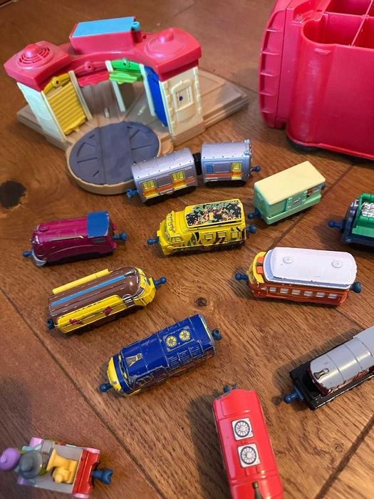 set trenulete chuggington cu gentuta