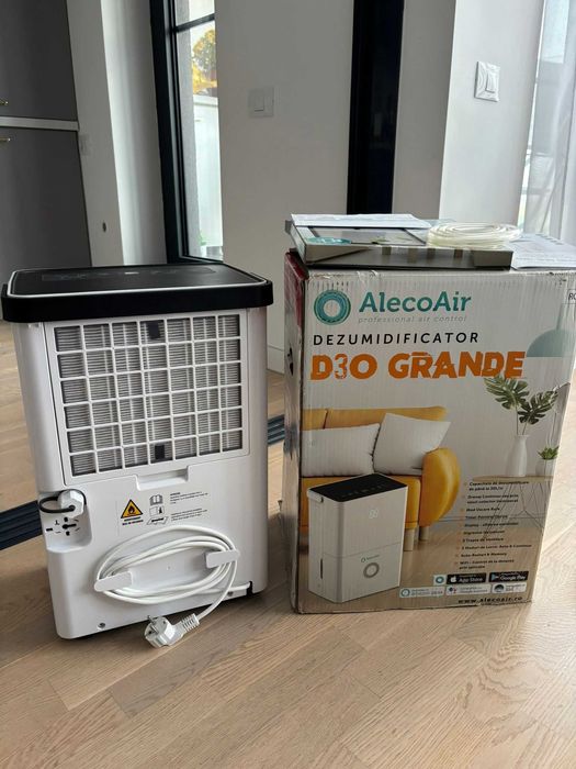 Dezumidificator si purificator AlecoAir D30, WiFi, 30 L/zi,Uscare Rufe