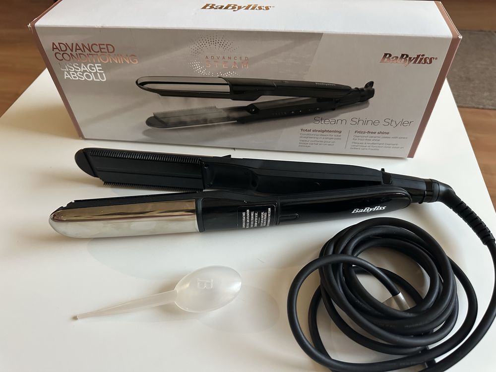 Преса за коса с пара BaByliss ST496E 2in1 Steam Shine