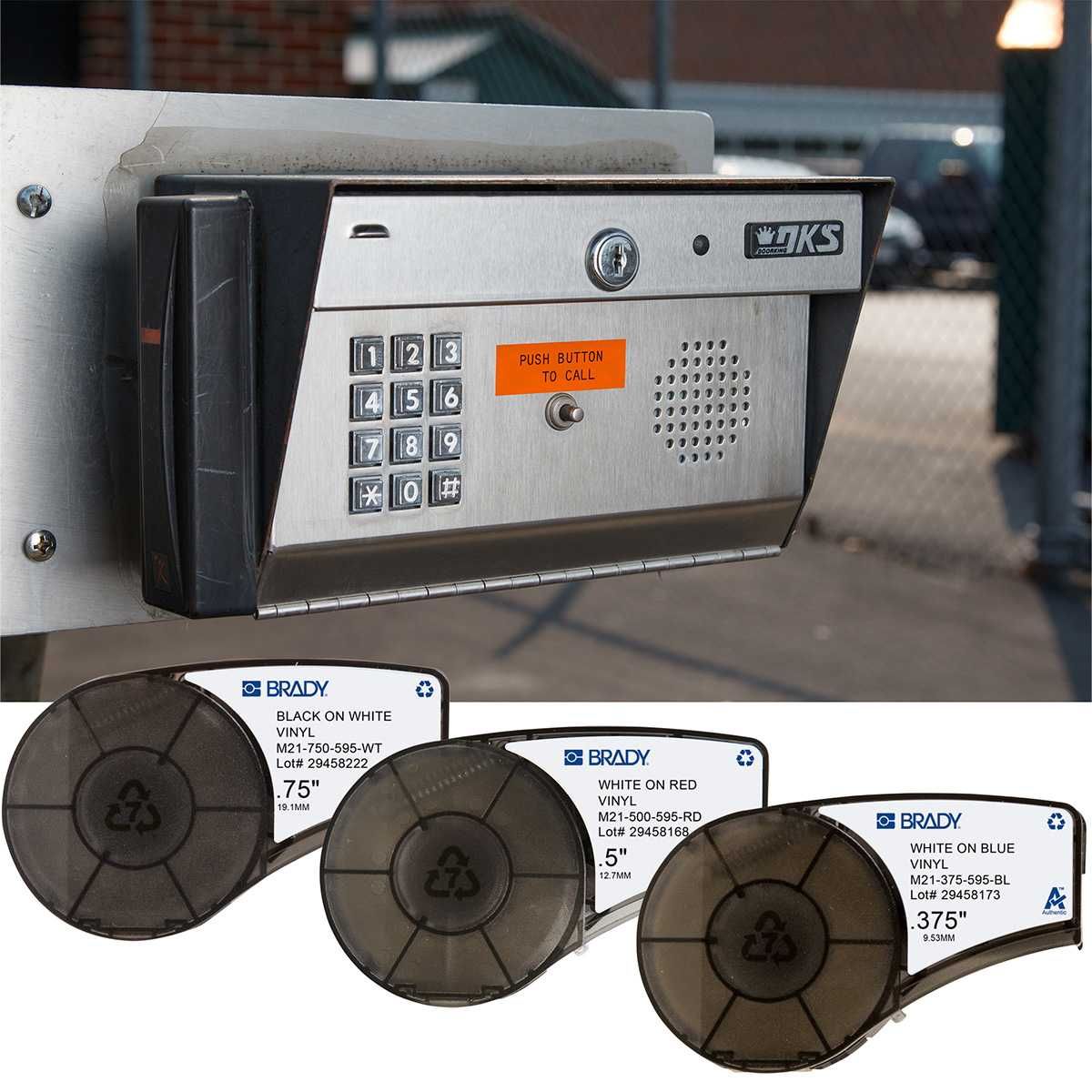 Картриджи M 21_750_499 к принтерам BRADY M210/M211 (оригинал)