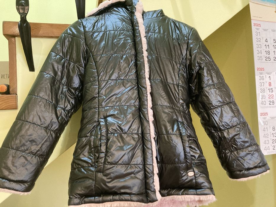 Зимнни двулицеви якета момиче