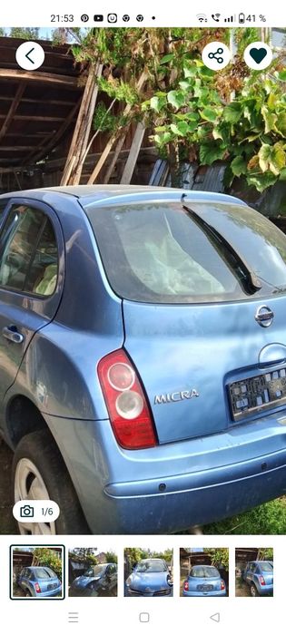 vând dezmembrez Nissan micra