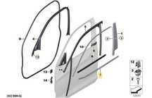 Cheder exterior usa stanga fata original Bmw seria X3 F25