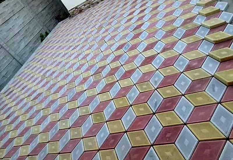 Pavaje pavele pentru zone rezidentiale - Model Solzi Simplu