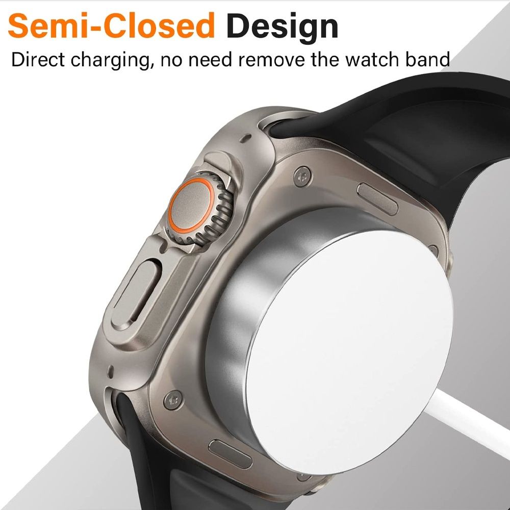 Кейс + Стъклен Протектор за Apple Watch Ultra / Ultra 2 49mm