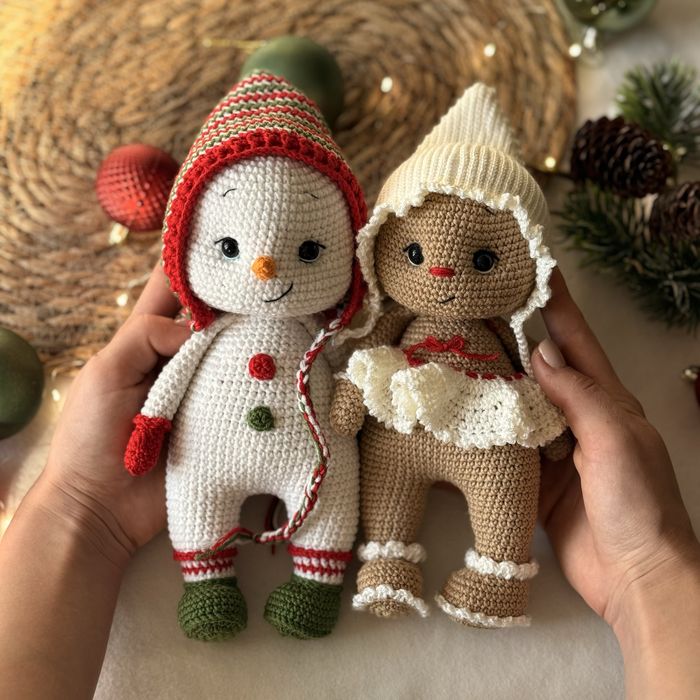 Вязанные игрушки ручной работы