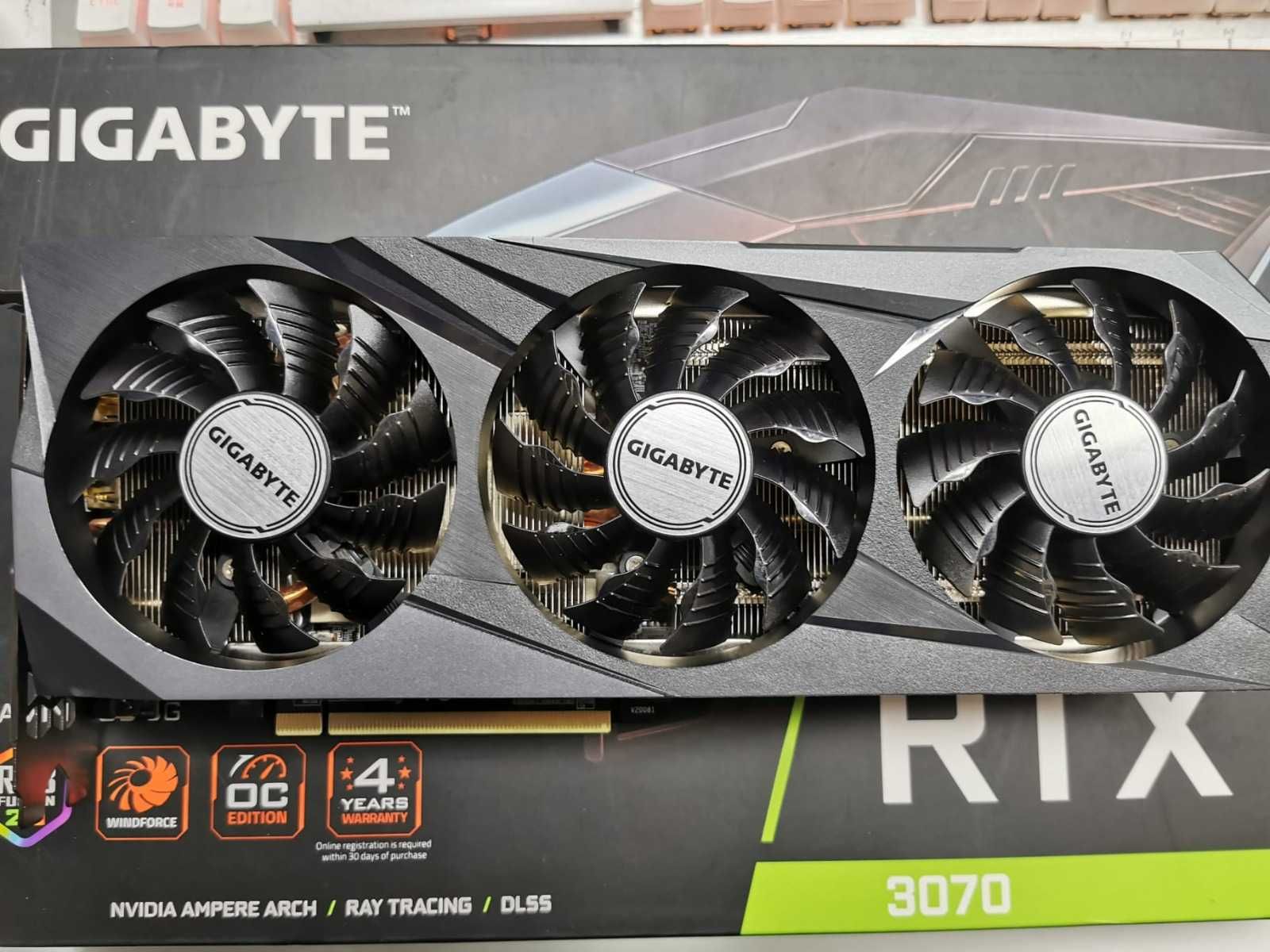 Placa Video Gigabyte RTX 3070 Gaming OC , ca noua , la cutie