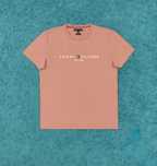 Tricou Tommy Hilfiger - Regular Peach
