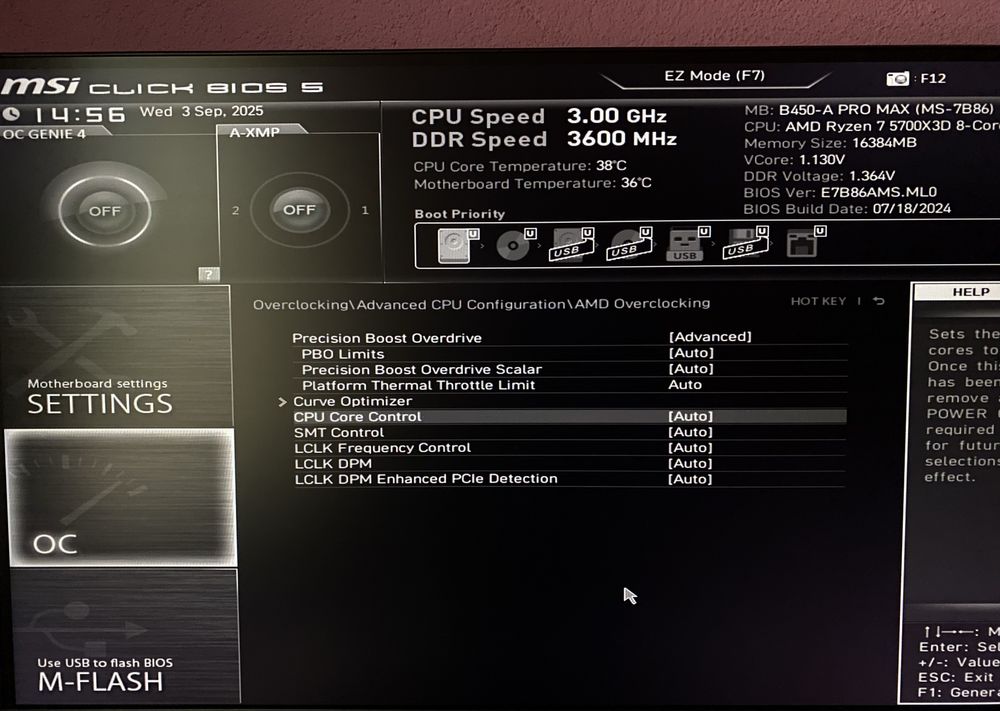 Combo Ryzen 7 5700x3D 16gb 3600MHz +Гаранция