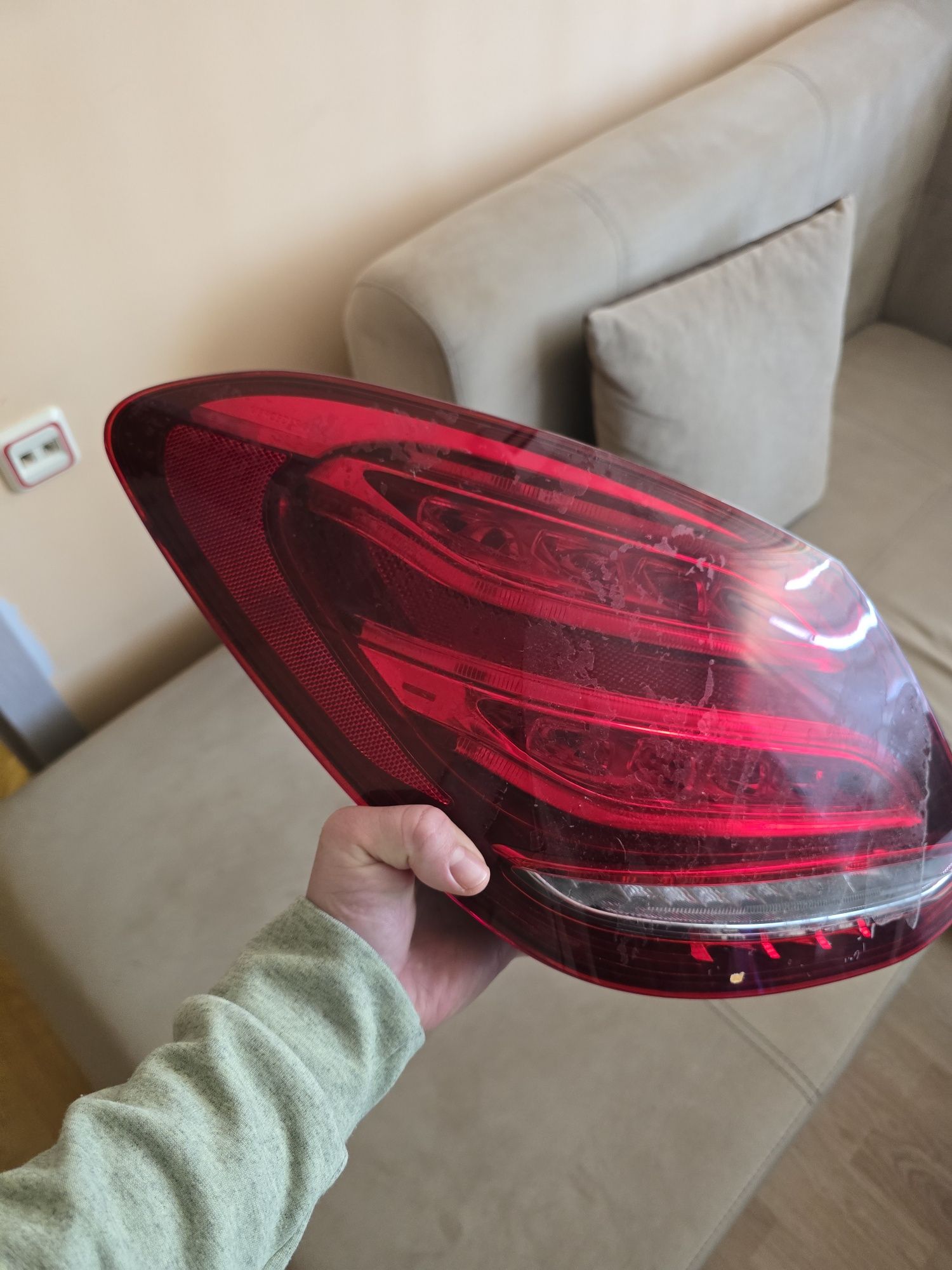 Ляв стоп за W205