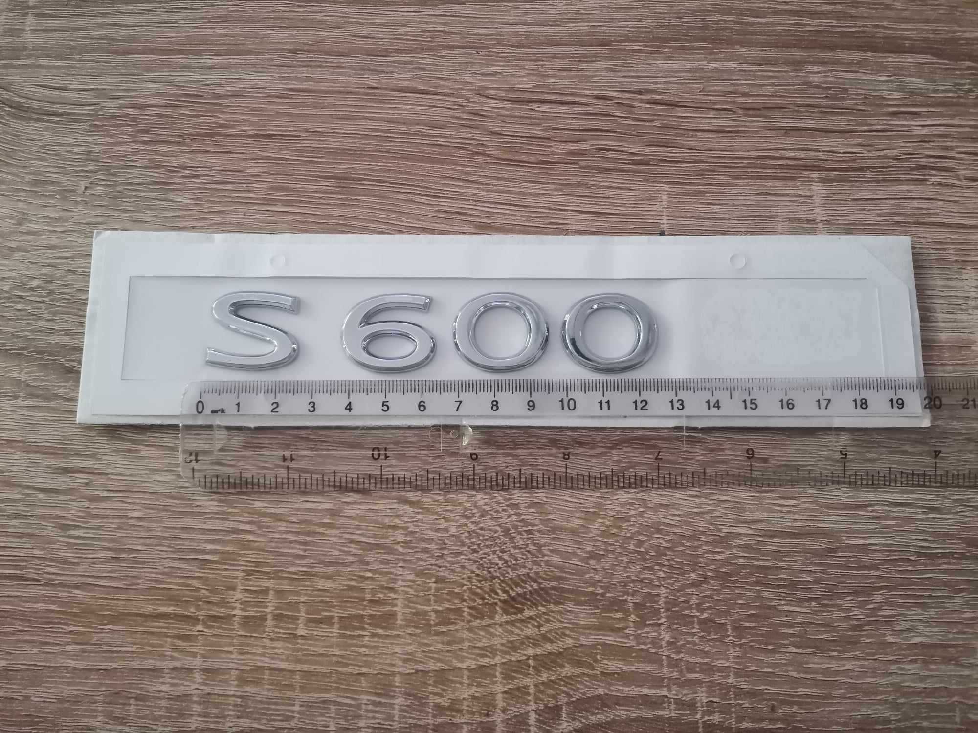 Надпис нов стил Mercedes Benz S 600 W223
