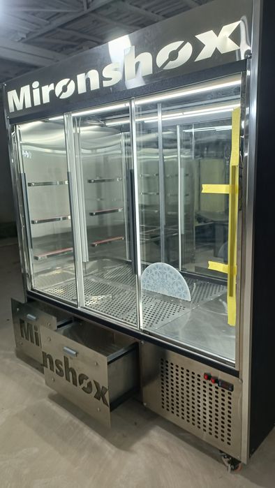 Витрина холодильник шкафы на заказ любого размера