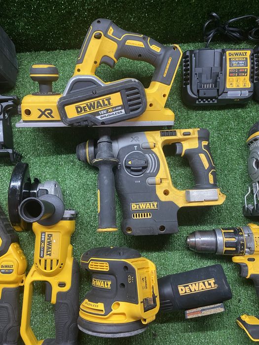 Dewalt лазер/зеге/перфоратор/ъглошлайф/ренде/винтоверт/мултитул/лампа