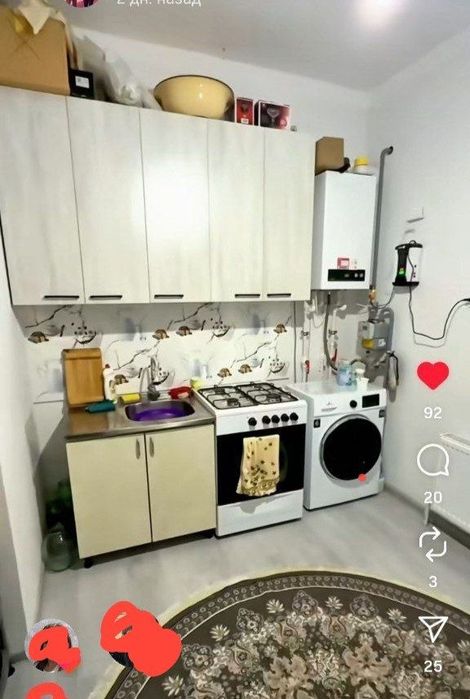 ARENDA Kvartira Chirchik shahrida 3 xonali Yengi Dilchehrada joylashga