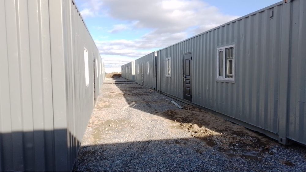 бытовки, контейнер, офис, столовая, душевая