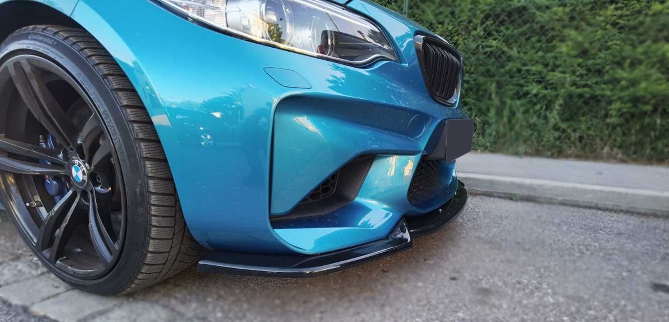 бмв м2 ф87 лип спойлер / bmw m2 f87 lip spoiler