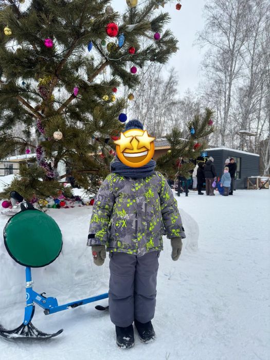 Зимний мембранный комбинезон раздельный