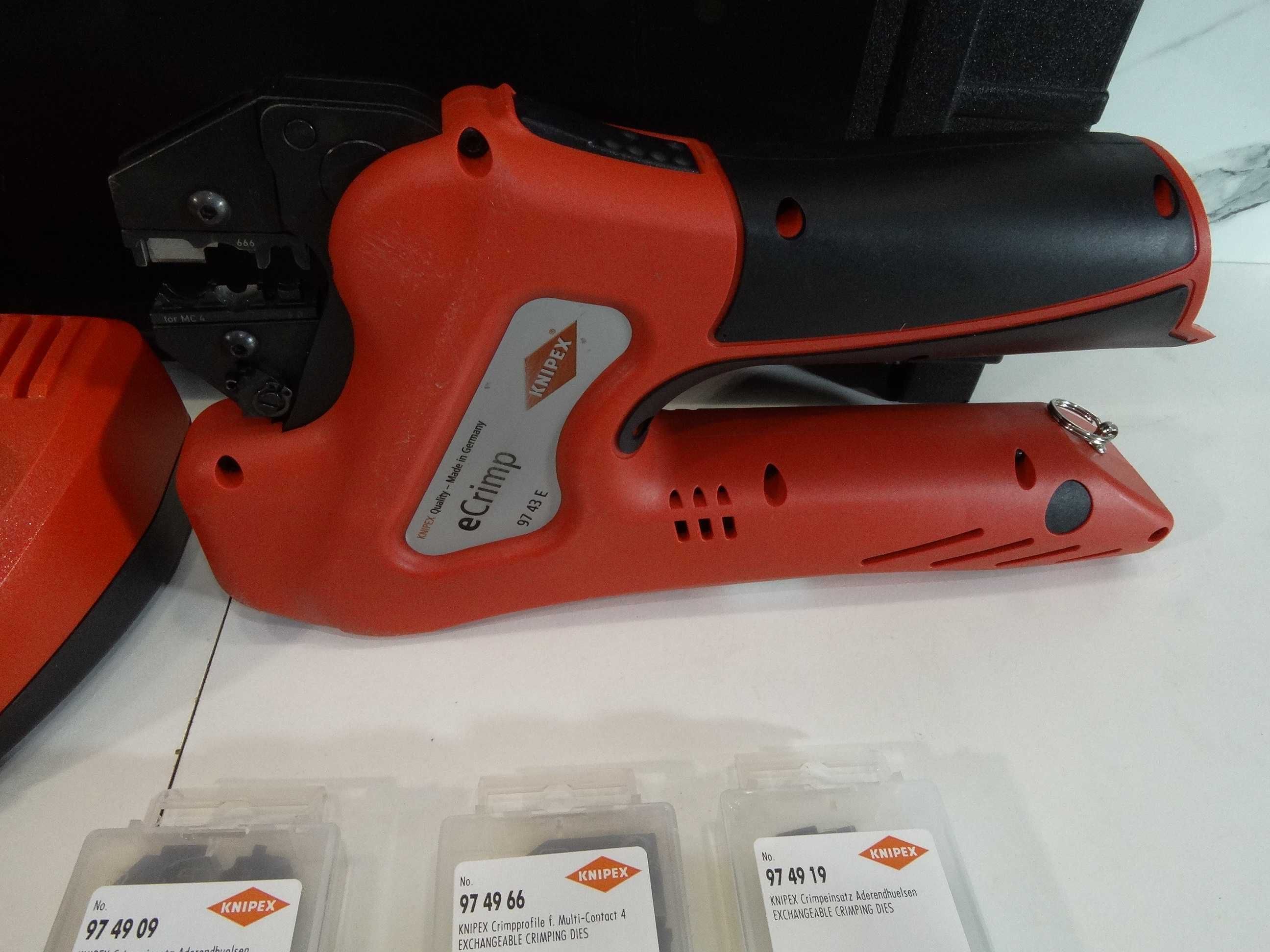 Промо - 2023 - KNIPEX 97 43 E - ЕCrimp - Кримпващи клещи