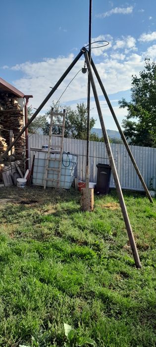 Foraje puțuri și denisipări piloni de sustinere