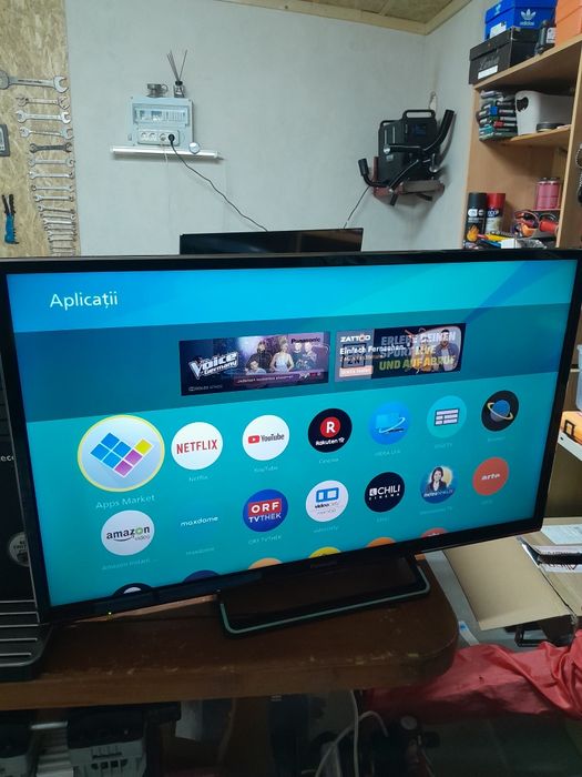 Tv  led smart panasonic  80cm wifi internet
