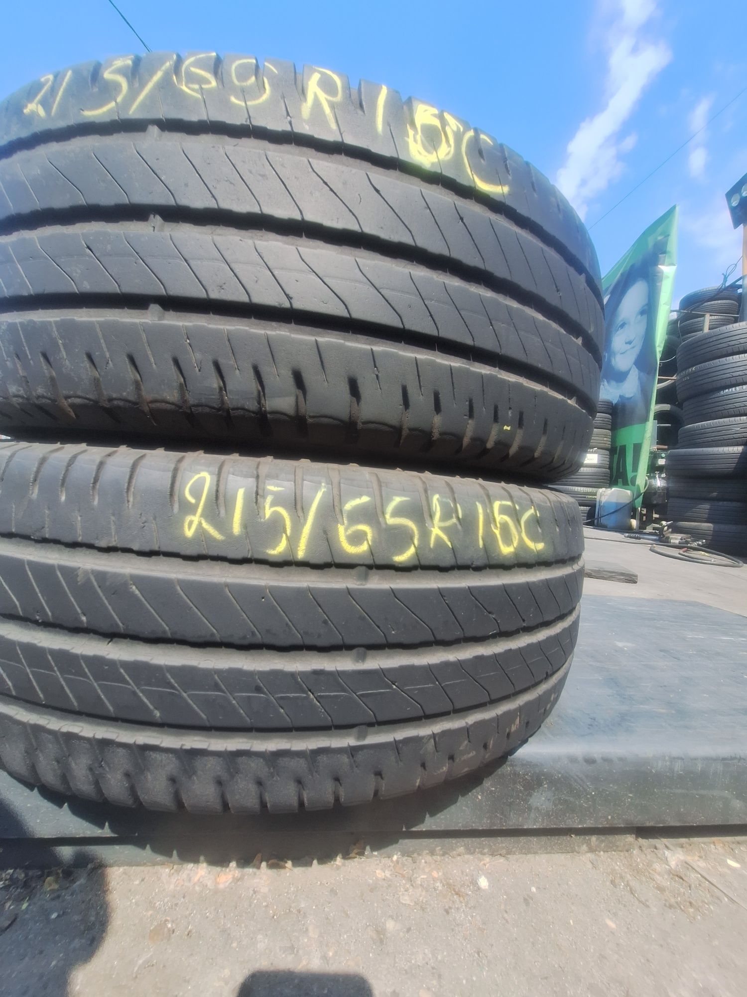 2 anvelope vara 215/65r16 C