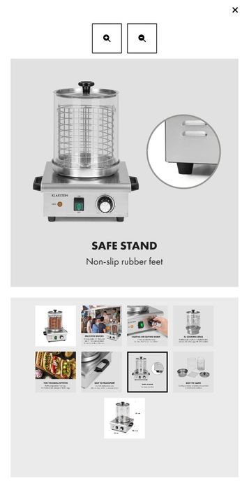 Хот-дог машина Кларстейн