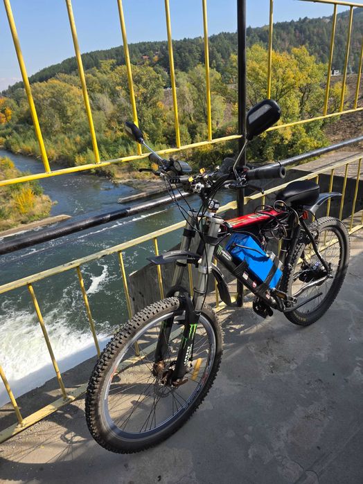 Продавам електрически велосипед 500 vata  36 v 30 ah батерия