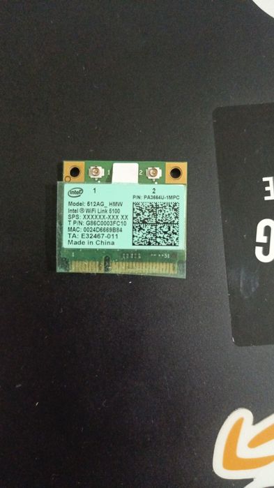 WiFi адаптер для ноутбука intel 512AG-HMW сетевая карта для ноутбука