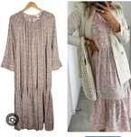 Rochie maxi boho noua din vâscoză