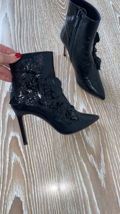 Botine Zara piele naturala