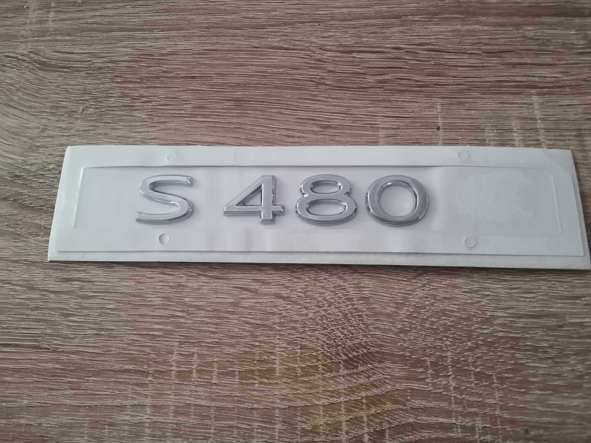 Надпис нов стил Mercedes Benz S 480 W223