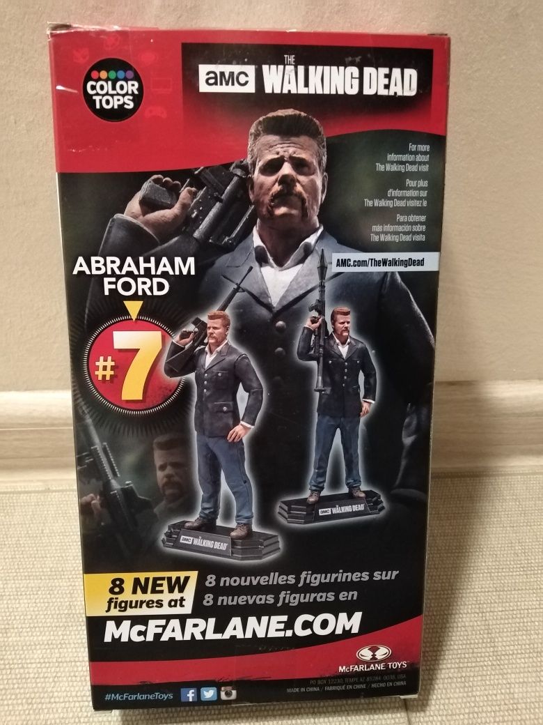 Figurina Color Tops The Walking Dead - Abraham Ford 18 cm  [2016]