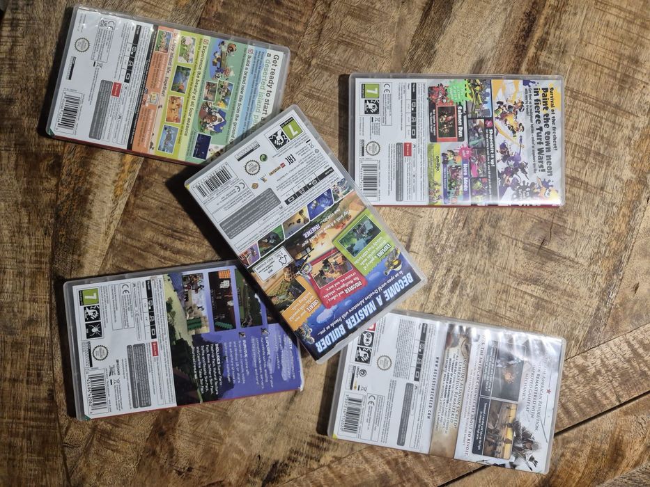 Pachet de 5 jocuri pentru Nintendo Switch