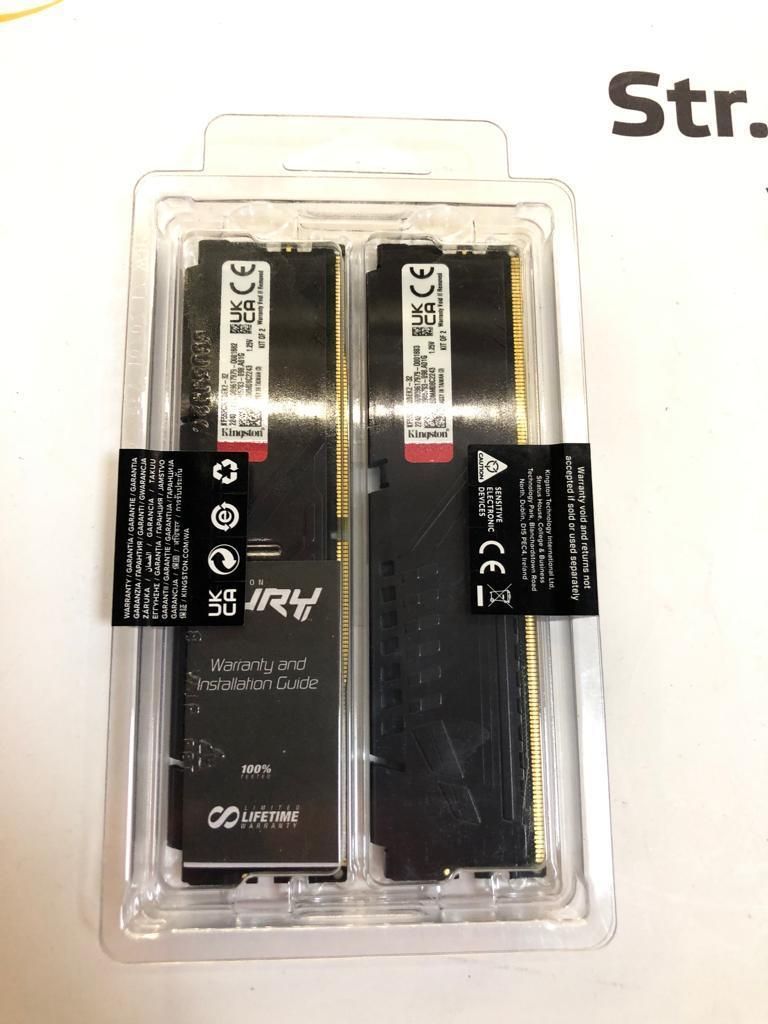 Memorie RAM Kingston Fury 32GB DDR5, 5200MHz CL36 Kit Sigilat -A-