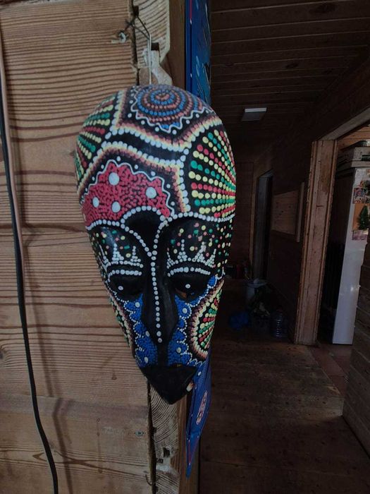 Маска на стену, для декорации интерьера