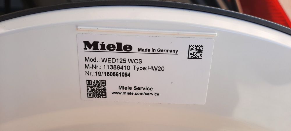 Пералня Miele WED125WCS