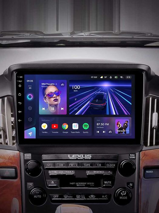 Андроид автомагнитолы Teyes, оригинал. Рассрочка/кредит Lexus RX300