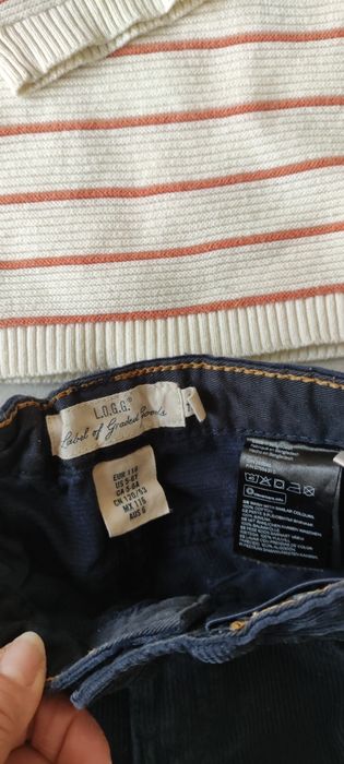 Сет за момче 4-6г от пуловер и джинси.