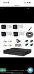 Kit supraveghere 4 camere 8mb 4K cu IR 80m dahua accesorii incluse